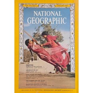 National Geographic Magazine January 1967